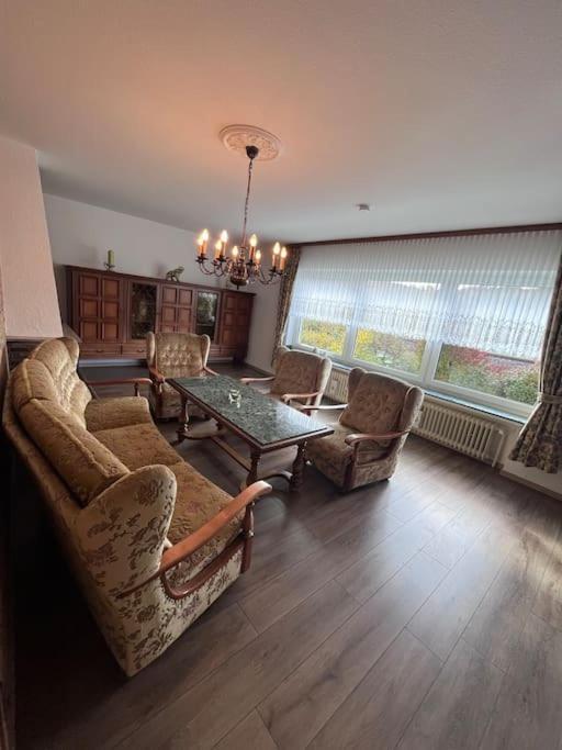 Modern Und Rustikal Mit Kamin Ferienwohnung Kohlert باد برلبورغ المظهر الخارجي الصورة
