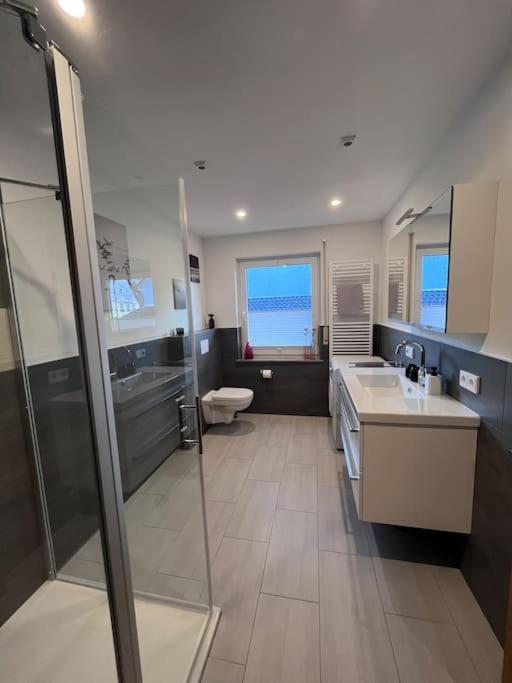 Modern Und Rustikal Mit Kamin Ferienwohnung Kohlert باد برلبورغ المظهر الخارجي الصورة